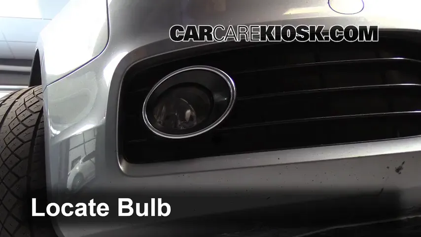 2008 Audi S5 4.2L V8 Luces Luz de niebla (reemplazar foco)